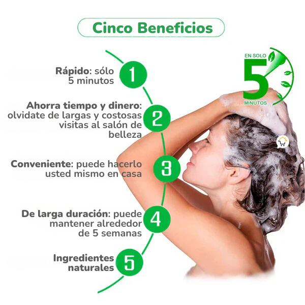 shampoo cubre canas dexe beneficios