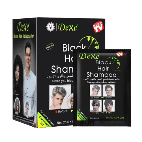 shampoo cubre canas dexe 10 sachets